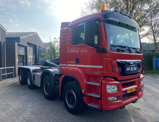 2014 MAN TGS 43.440 8x4 Euro6 VDL-S 30T-6300 Haakarm | Transport | Vrachtwagens