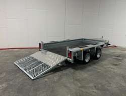 2022 Ifor Williams GX105 Klep Machinetransporter VT141 | Aanhangwagen | Machinetransporter