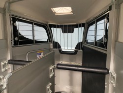 2022 Ifor Williams HBX506 2 paards trailer - Voorlosser RH (zilver) VT243 | Aanhangwagen | Paardentrailer