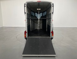 2022 Ifor Williams HBX506 2 paards trailer - Voorlosser RH (zilver) VT243 | Aanhangwagen | Paardentrailer