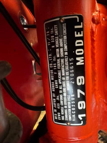 1979 Honda CR250M Elsinore VT250 | Transport | Motor/Quad