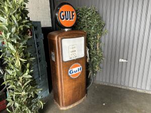 1961 Schwelm Benzinepomp Gulf