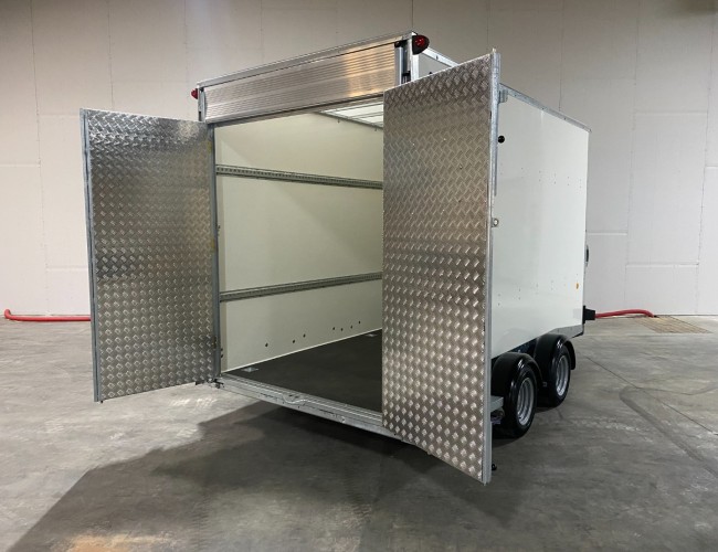 2023 Ifor Williams BV126 klep/deur combi  - Gesloten aanhanger 3500kg! VT283 | Aanhangwagen | Gesloten aanhanger