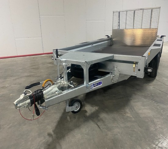 2023 Ifor Williams GX126 Klep 3-asser machinetransporter VT318