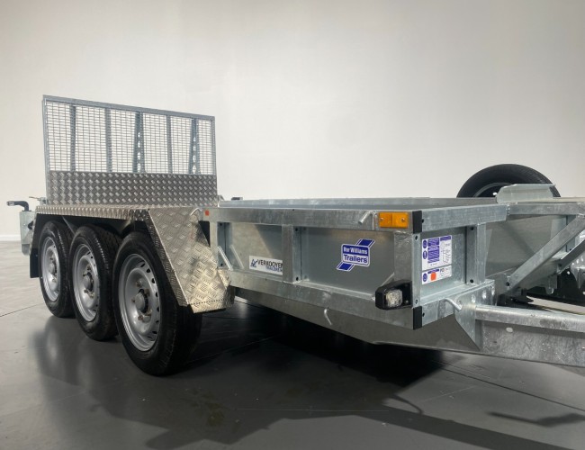 2023 Ifor Williams GP126 Klep 3-asser VT340 | Aanhangwagen | Machinetransporter
