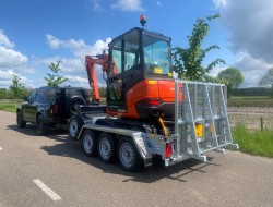 2023 Ifor Williams GP126 Klep 3-asser VT341 | Aanhangwagen | Machinetransporter