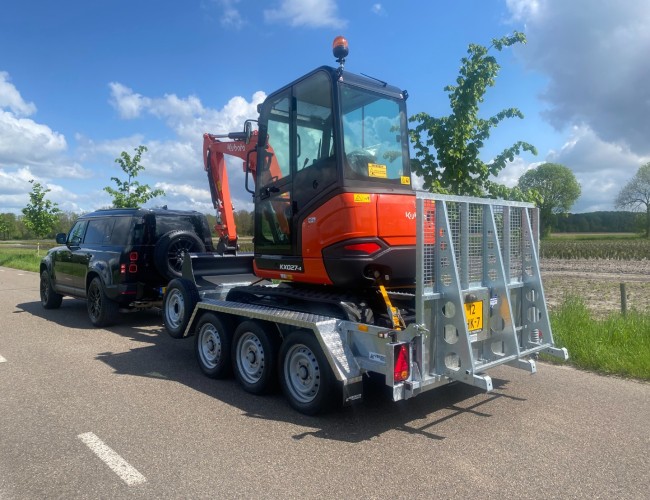 2023 Ifor Williams GP126 Klep 3-asser VT341 | Aanhangwagen | Machinetransporter