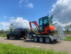 2023 Ifor Williams GP126 Klep 3-asser VT342 | Aanhangwagen | Machinetransporter