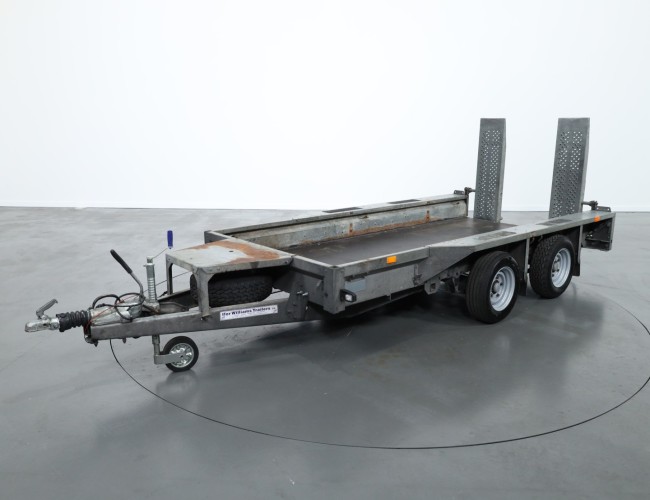 2016 Ifor Williams GX125 HD Skids VT383 | Aanhangwagen | Machinetransporter