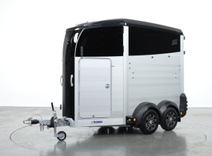 2023 Ifor Williams HBX403 Paardentrailer - Voorlosser - Zwart VT441