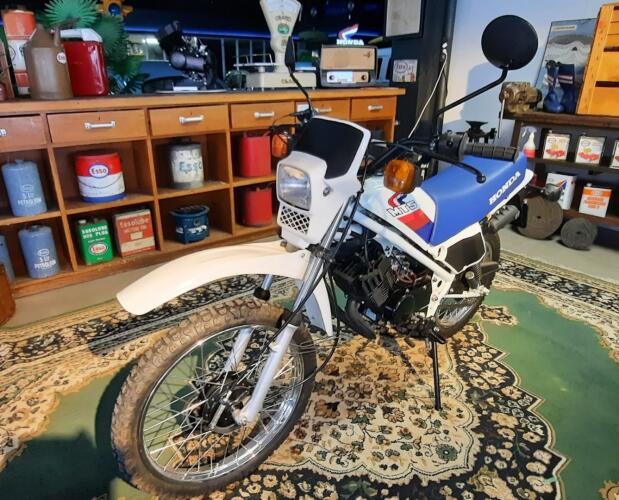 1987 Honda MT50 Wit Blauw VT499 | Transport | Bromfiets / Motor