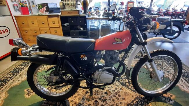 1977 Honda XL125 VK9507 | Transport | Bromfiets / Motor