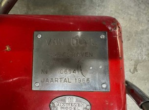 1966 Van Duyl L 2 takt Benzinepomp