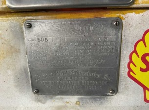 1955 Wayne 505 Shell Benzinepomp