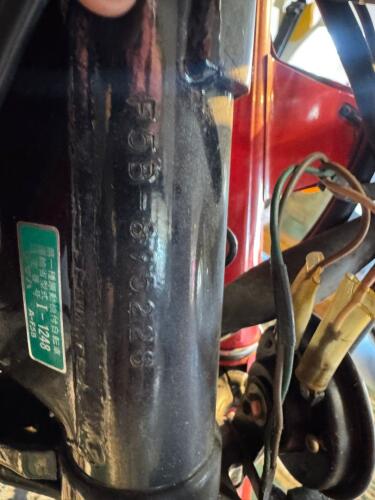 1996 Yamaha YB1-50cc 2 takt VK9886 | Transport | Bromfiets / Motor