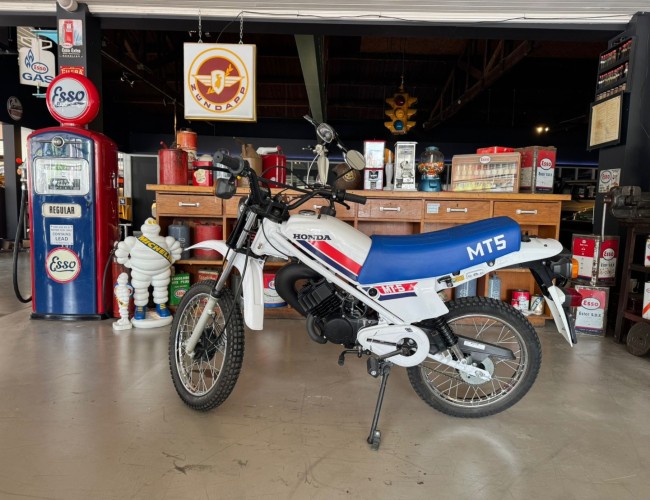 1979 Honda MT50 Wit Blauw VT774 | Transport | Bromfiets / Motor