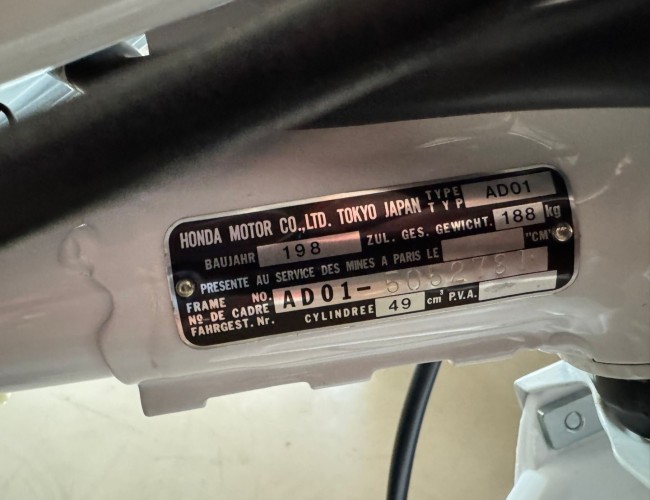 1979 Honda MT50 Wit Blauw VT774 | Transport | Bromfiets / Motor