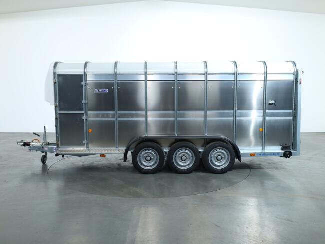 2026 Ifor Williams TA510 16x6 (497x178x182cm) Veetrailer 3-asser VT1020 | Aanhangwagen | Veetrailer